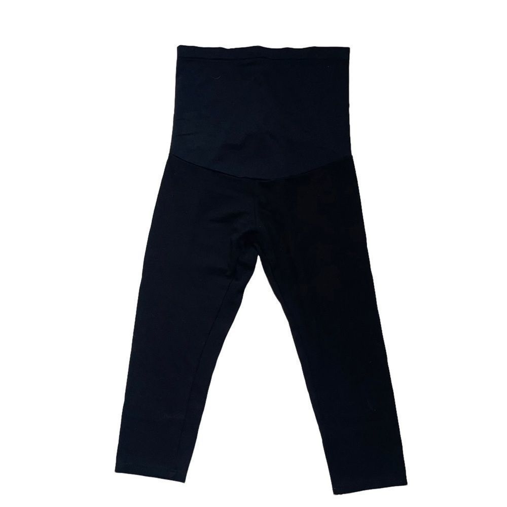 Bella Vida Maternity Small Black Capri Legging